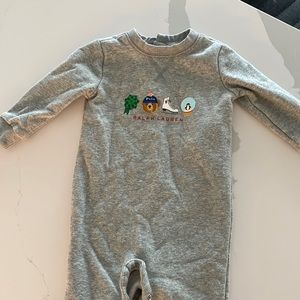 Ralph Lauren Fleece Lined Onesie